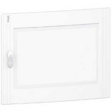 Porte transparente-pour coffret-2 x 24 modules