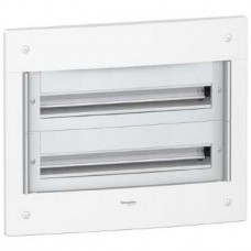 Coffret encastré-2 x 24 modules-125A-sans porte