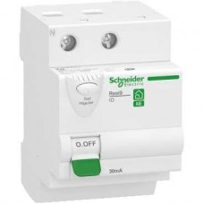 Interrupteur différentiel - 2P - 63A - 30mA - Type AC - 3 modules - embrochable