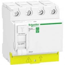 Resi9 - interrupteur différentiel - 4P - 63A - 30mA - Type A - peignable