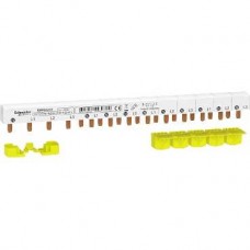 Peigne monobloc - 3P+N - 63A - 13 modules - cache dents 5M