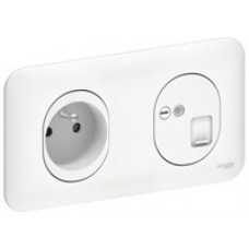 Prise 2Pôles + Terre et prise RJ45