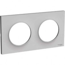Plaque Sable 2 postes horizontaux ou verticaux entraxe 71mm