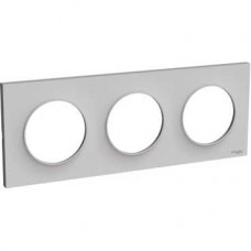 Plaque Sable 3 postes horizontaux ou verticaux entraxe 71mm