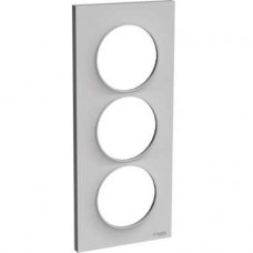 Plaque Sable 3 postes horizontaux ou verticaux entraxe 57mm