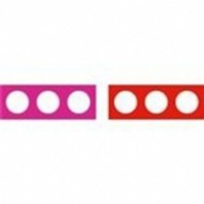 Feuillet de couleur pour plaque Odace You - Rouge / Rose