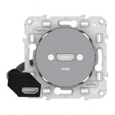 Prise HMDI aluminium