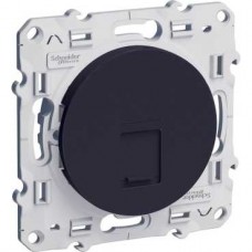 Prise RJ45 Anthracite, sans connecteur