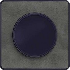 Plaque Ardoise avec liseré Anthracite 1 poste