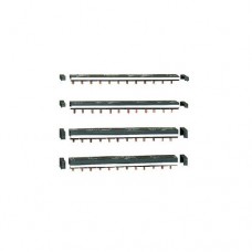 Barre de bus assemblée Domae - 4 pôles - 80 A - L = 12 x 18 mm