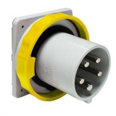 Socle de connecteur à encastrer 125A 3PT 100-130V IP67 50-60HZ