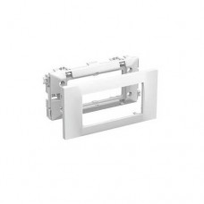 Supports d'appareillage à équiper - pour 2 postes 45 x 45 mm