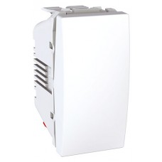 Interrupteur va et vient 2M 10AX 250 V CA 1 M Blanc
