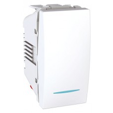 Interrupteur va et vient 2M 10AX 250 V CA 1 M Blanc