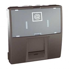 Prise RJ45 catégorie6 STP 2M Graphite