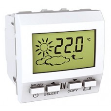 Station météorologique 230V AC Blanc
