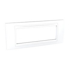 Plaque 6M simple Blanc