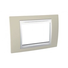 Plaque 3M simple sable/Blanc