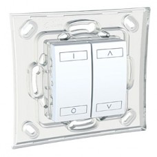 Poussoir alimenté par batterie 2M Blanc