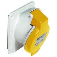 Socle prise inclinée-32A-IP44-110-5P-vis
