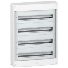 Coffret 4 rangées 18 modules saillie