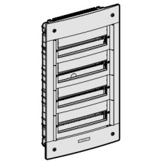 Coffret encastré-4x 18 modules