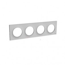 Plaque Sable 4 postes horizontaux ou verticaux entraxe 71mm