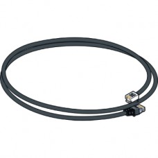 Cordon RJ11 30CM 2 m noir
