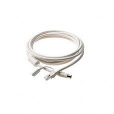 Cordon TV RJ45 plus IR blanc