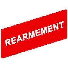 Étiquette - Ø22 - 8 X 27 mm - REARMEMENT