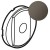 Enjoliveur Céliane - VV Intuition - doigt large graphite