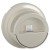 Enjoliveur Céliane - prise double pour chargeur USB version dock - titane