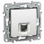 Prise RJ 45 multimédia Niloé - tél, info, TV - FTP - Cat. 6 - Pur