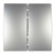 Interrupteur 2M double 10AX 250V CA 2M Aluminium
