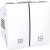 Interrupteur va et vient 1 M 10 A 250 V CA 2M Blanc