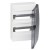 Porte coffret Ekinoxe - pour coffret 2 rangées - IP 40 - transparente