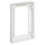 Rehausse ép 50 mm - pour coffret Ekinoxe 2 x 13 modules - blanc RAL 9010