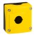Osmoz boîte à boutons vide - 1 trou - couvercle jaune