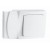 Cadre app. saillie 1 poste - pose le long des moulures DLPlus ép. 12,5 - blanc