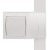 Cadre app. saillie 1 poste - pose le long des moulures DLPlus ép. 20 - blanc