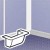 Adaptateur de cadre Mosaic - pour pose en bout de moulure DLPlus 32x12,5/16
