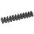 Barrette de connexion Nylbloc - cap 10 mm² - noir