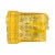 Borne connexion sans vis Nylbloc auto pour 3 fils - 24A - 450 V~ - orange