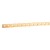 Barre cuivre plate rigide  - 25x4 mm - 280/250 A admissibles - L. 990 mm