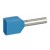 Embout de câblage Starfix - pour conducteurs section - 2x0,75 mm² - bleu