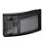 Bouton poussoir Salsa - porte-étiquette - IP 30 - IK 06