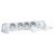 Rallonge multiprise confort - bloc de prises rotatif - 4x2P+T - cordon 3 m