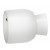 Prolongateur 2P+T - 16 A - platique - sortie droite - blanc