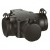 Prolongateur multiprise caoutchouc - 3x2P+T - 16 A - anneau de suspension - noir