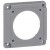 Plaque adaptation Hypra - pour socle brochage domestique/coffret de prises